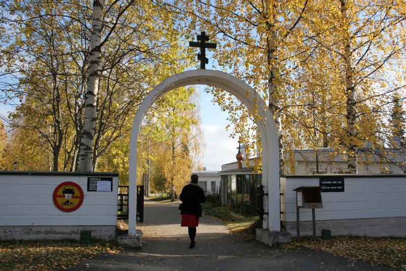 Pälkäneläinen Anu Salminen on ahkera Lintulan-kävijä. Heinävedellä oleva ortodoksinen nunnaluostari kutsuu pälkäneläisortodoksia hiljentymään. Luostari on Jumalan puutarha. (Kuva: Anu Salmisen albumi)