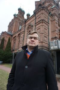 Karjalan Liitto ry:n tuleva toiminnanjohtaja Pertti Hakanen Sastamalasta. (Kuva: Matti Pulkkinen)