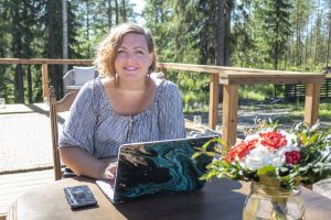 Lunetten toimitusjohtaja Heli Kurjanen, Kuva: Juha Jäntti