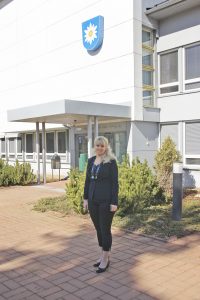 Pälkäneen kunnanjohtaja Pauliina Pikka kiittelee kuntalaisten aktiivisuutta uudenlaisen kunnan luomisessa. Kunnan kyselyyn vastasi runsaat 500 pälkäneläistä. (Kuva: Jani Oksanen)