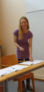 VKK:n puolesta nimensä sopimukseen vetäisi Maija-Sofia Ulmanen. (Kuva: Jari Porraslampi)