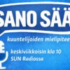 Sano sää – 25.3.2026 ikääntyvä yhteiskunta ja vanhusten hoito